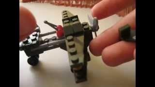 Как собрать из Lego самолёт.