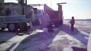 Bell 206L1 Helicopter Unloading
