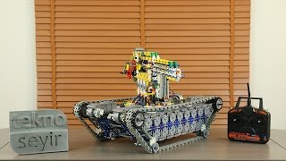 K'NEX ile tank yapıyoruz