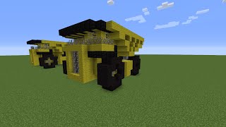 Minecraft : TUTO Camion de chantier