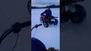Трицикл из Иж-Планета-5 зима 11.12.2016г.