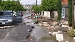 Desastre e Inundaciones en San Juan del Rio, Qro. Septiembre 2010.