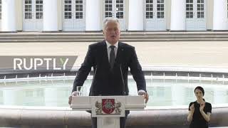 Lithuania: Pres Nauseda comments on surge of migrant arrivals from Belarus