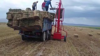 Balya toplama,yükleme asansörü asan tarım