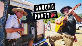 GAUCHO PARTY in Patagonia: Argentine BBQ Asado, Gaucho Music + Mini Rodeo | El Manso, Argentina