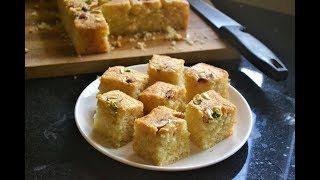 Iyengar Bakery Eggless Mawa Sooji Cake - Gayathri's Cook Spot