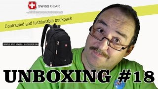 Swiss Gear Backpacks Military 15.6" (SwissPower model 068) ~ zásilka z Aliexpress ~ Česky ᴴᴰ