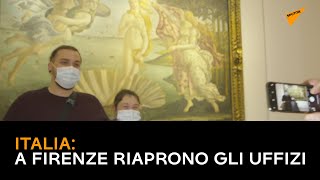 Italia: a Firenze riaprono gli Uffizi