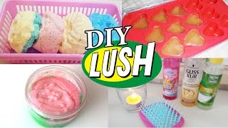 DIY: БОМБОЧКИ для ВАННЫ \ Делаем косметику LUSH
