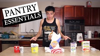 Pantry Essentials for The Beginner Drunk Cook