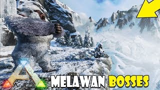 LAWAN SEMUA BOSS YANG ADA DI SERVER - ARK The Island Modded Indonesia #14