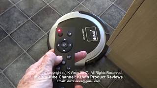 Review of Liectroux B6009 robot vacuum cleaner with mop