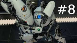 Portal 2 Co-op Walkthrough with Sp00n Part 8: Bridge Shield