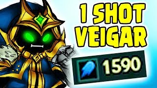 ONE SHOT VEIGAR! 1590AP Veigar | Noway4u Twitch Highlights (Deutsch/German) LoL
