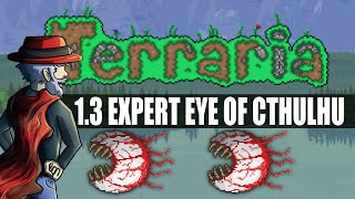 Terraria 1.3 - Eye of Cthulhu Expert Fight (1.3 Bosses) Sponsored Video