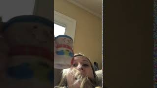 Girl had incredibly loud and weird stomach growl.