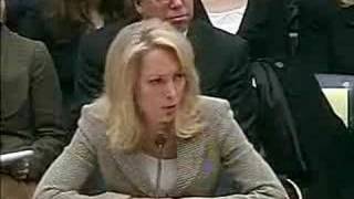 Valerie Plame testifies in CIA leak hearings (part 4)