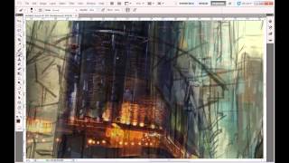 Digital Painting Concept - Cityscape