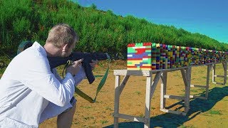 СМОЖЕТ ЛИ КОНСТРУКТОР ЛЕГО ОСТАНОВИТЬ ПУЛЮ?