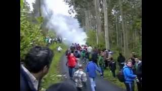 Rally de naron 2013 incendio
