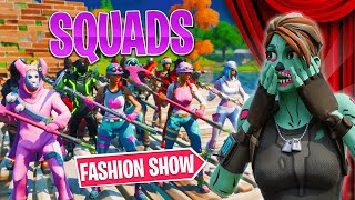 *SQUADS* Fortnite Fashion Show! FIRE Skin Competition! Best DRIP & COMBO WINS! (7/8)