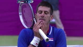 [HD] Novak Djokovic vs. Andy Murray Olympic 2012 Semifinal HIGHLIGHTS