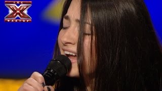 Данелевичa Санта - Я тебя рисую - Як Йоала - Х-Фактор 5 - Кастинг во Львове - 13.09.2014