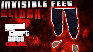 GTA 5 *SOLO*  [1.33] HOW TO GET INVISIBLE FEET IN GTA 5 ONLINE GLITCH AFTER PATCH 1.33