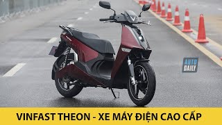 VinFast Theon - Xe máy điện cao cấp với đầy công nghệ xịn sò, đấu Honda SH