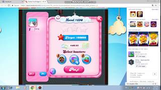 Candy Crush Saga level 1690! NO BOOSTERS