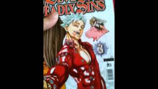 Minha coleção de The Seven Deadly Sins