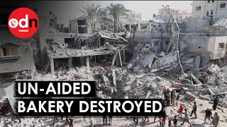Israeli Airstrikes Destroy Gaza Bakery - As Death Toll Nears 6000