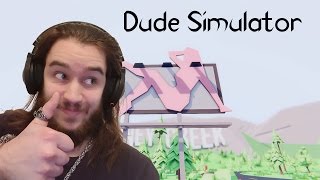 SO HARD TO OPEN THE DOOR! | Dude Simulator