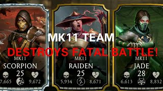 MK11 TEAM GAMEPLAY WITH COLOR GLITCH!! - Mortal Kombat Mobile #31