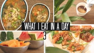 What I Eat In A Day 3 |Pescetarian/Vegan Friendly| Patri Amara