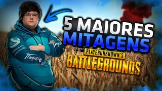 5 MAIORES MITAGENS DO TECNOSH NO PUBG!!!