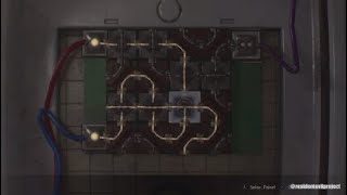 RESIDENT EVIL 2 - Electronic Door Puzzle 7 Moves (Claire A)