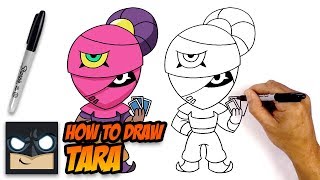 How to Draw Brawl Stars | Tara | Step-by-Step