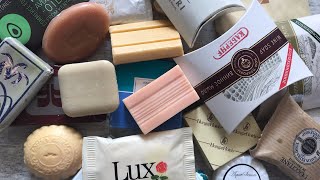 ASMR SOAP # 92 /Cutting mini hotel soaps/Резка отельных мыл