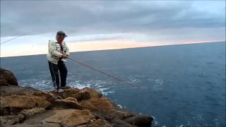 Spinning for Bonito in Fuerteventura February 2013