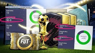 FUT DRAFT REWARDS! 1 MILLION COINS WORTH OF SPECIAL PACKS!