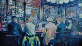Secrets 12 - Bar in Vienna - Acrylics