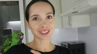 VLOG: Смешной попугай и моя мама