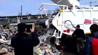 Мусоровоз с задней загрузкой PRESS-9 (KBR-P6N)