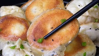 【小穎美食】怪不得飯店的水煎包那麼好吃，原來訣竅在這裡，脆皮大餡又好吃