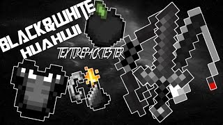Minecraft PvP Texture Pack Huahwi 16x(BlackEdition)