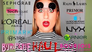 MEGA HAUL OTOÑO: Compras de maquillaje SEPHORA L'Oreal NYX garnier BOURJOIS burlesque | La shatunga