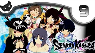 Secret Bibliophile! - SENRAN KAGURA SHINOVI VERSUS [Ep 9] | Ultra High Quality Gameplay