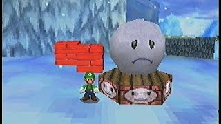 スーパーマリオ64DS-90「寒い寒いマウンテン-5 ゴロゴロ雪ダルマ」