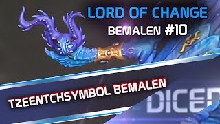 Tutorial: How to paint Lord of Change #10 | Tzeentch Symbol bemalen | DICED